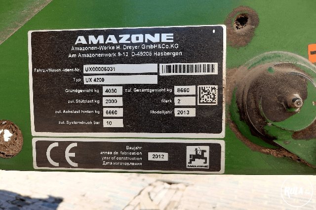 Amazone, UX4200