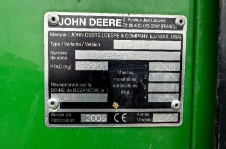 John Deere, 592 MAXICUT