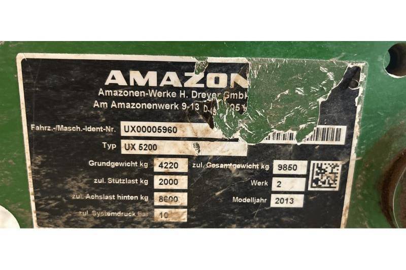 Amazone, UX5200