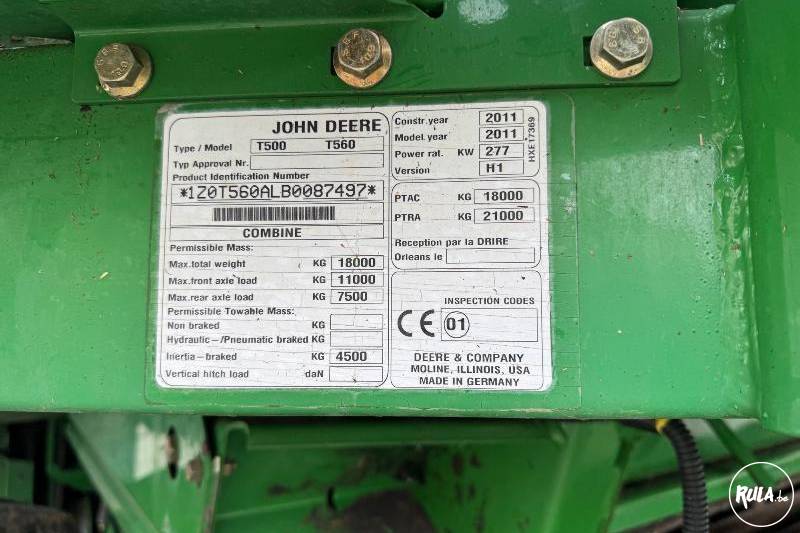 John Deere, T560